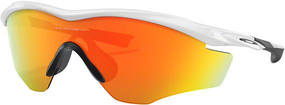 Очки Oakley M2 Frame XL Polished White/Fire Iridium - Фото 1 большая