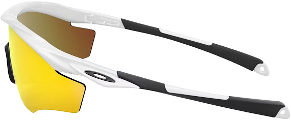 Очки Oakley M2 Frame XL Polished White/Fire Iridium - Фото 2 большая