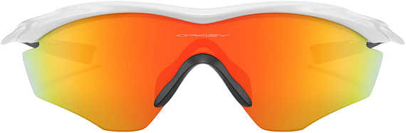 Очки Oakley M2 Frame XL Polished White/Fire Iridium - Фото 3 большая