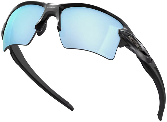 Очки Oakley Flak 2.0 XL Matte Black/Prizm Deep Water Polarized - Фото 4 большая