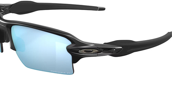 Очки Oakley Flak 2.0 XL Matte Black/Prizm Deep Water Polarized - Фото 6 большая