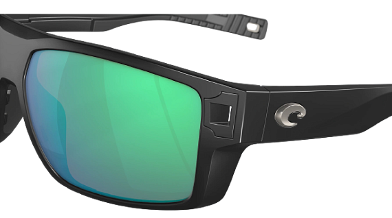 Очки Costa Diego 580G Matte Black/Green Mirror   - Фото 6 большая