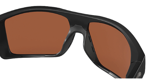 Очки Costa Diego 580G Matte Black/Green Mirror   - Фото 7 большая