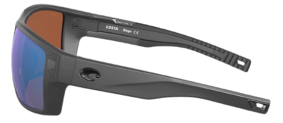 Очки Costa Diego 580G Matte Gray/Green Mirror  - Фото 3 большая
