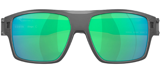 Очки Costa Diego 580G Matte Gray/Green Mirror  - Фото 5 большая