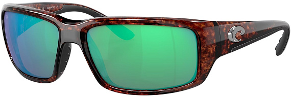 Очки Costa Fantail 580G Tortoise/Green Mirror  - Фото 1 большая