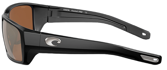 Очки Costa Fantail Pro 580G Matte Black/Cooper Silver Mirrow  - Фото 3 большая