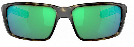 Очки Costa Fantail Pro 580G Matte Wetlands/Green Mirror  - Фото 2 большая