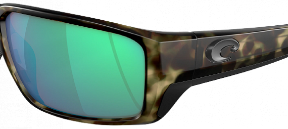 Очки Costa Fantail Pro 580G Matte Wetlands/Green Mirror  - Фото 5 большая