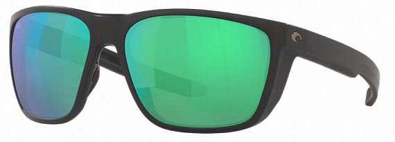 Очки Costa Ferg 580G Matte Black/Green Mirror  - Фото 1 большая