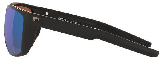 Очки Costa Ferg 580G Matte Black/Green Mirror  - Фото 3 большая