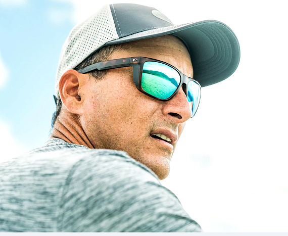 Очки Costa Ferg 580G Shiny Gray/Blue Mirror 580G - Фото 5 большая