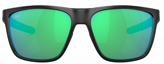 Очки Costa Ferg XL 580G Matte Black/Green Mirror  - Фото 2 большая