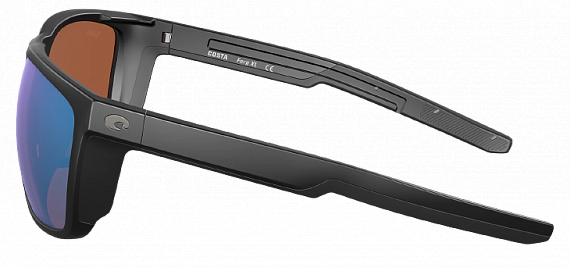 Очки Costa Ferg XL 580G Matte Black/Green Mirror  - Фото 3 большая