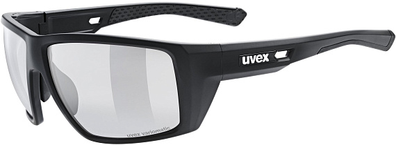 Очки Uvex Mtn Venture V Black Matt/Smoke - Фото 1 большая