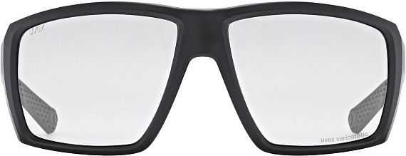 Очки Uvex Mtn Venture V Black Matt/Smoke - Фото 2 большая