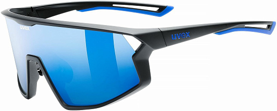 Очки Uvex Skyryse Black Matt/Mir.Blue - Фото 1 большая