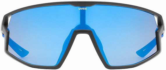 Очки Uvex Skyryse Black Matt/Mir.Blue - Фото 2 большая