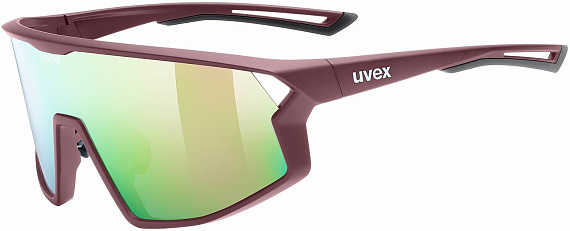 Очки Uvex Skyryse Burgundy Matt/Mir.Rose - Фото 1 большая