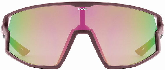 Очки Uvex Skyryse Burgundy Matt/Mir.Rose - Фото 2 большая