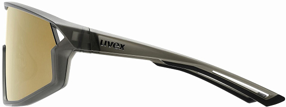 Очки Uvex Skyryse Smoke Matt/Mir.Gold - Фото 4 большая