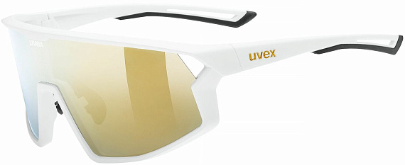Очки Uvex Skyryse White Matt/Mir.Gold - Фото 1 большая