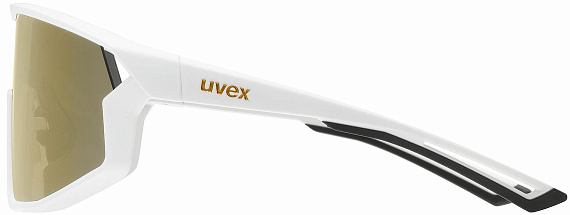 Очки Uvex Skyryse White Matt/Mir.Gold - Фото 4 большая