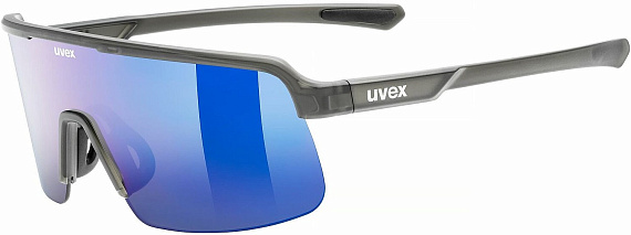Очки Uvex Dyrt Smoke Matt/Mir.Blue - Фото 1 большая