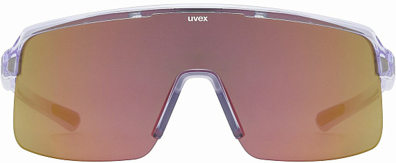 Очки Uvex Dyrt Clear Purple/Mir.Red - Фото 2 большая