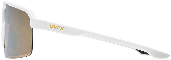Очки Uvex Ramp White Matt/Mir.Gold - Фото 4 большая
