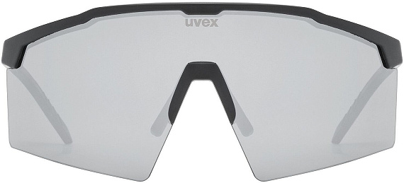 Очки Uvex Flowline Black Matt/Mir.Silver - Фото 2 большая