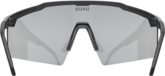 Очки Uvex Flowline Black Matt/Mir.Silver - Фото 3 большая