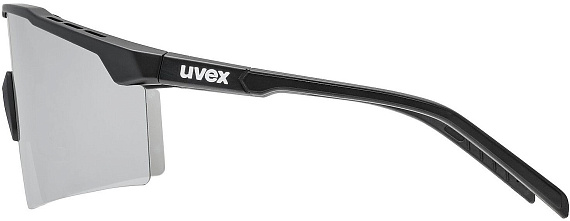 Очки Uvex Flowline Black Matt/Mir.Silver - Фото 4 большая
