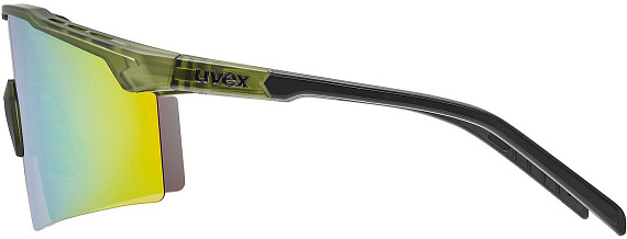 Очки Uvex Flowline Olive Matt/Mir.Gold - Фото 4 большая
