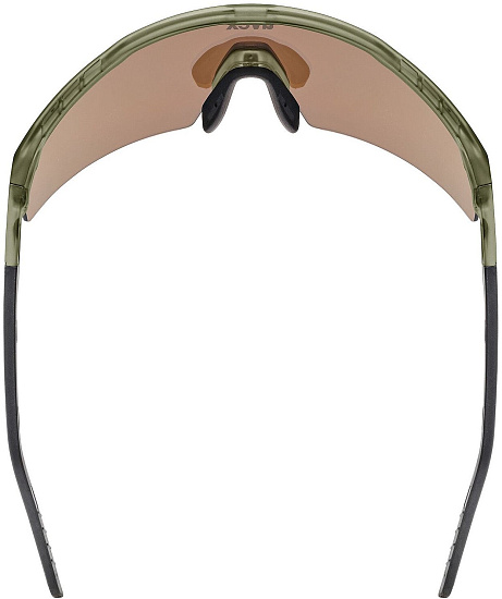 Очки Uvex Flowline Olive Matt/Mir.Gold - Фото 5 большая