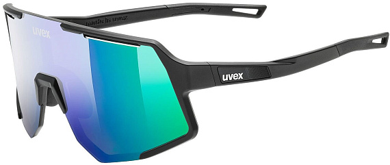 Очки Uvex Sequenze Black Matt/Mir.Green - Фото 1 большая