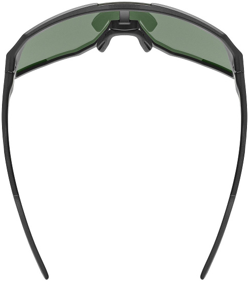 Очки Uvex Sequenze Black Matt/Mir.Green - Фото 5 большая