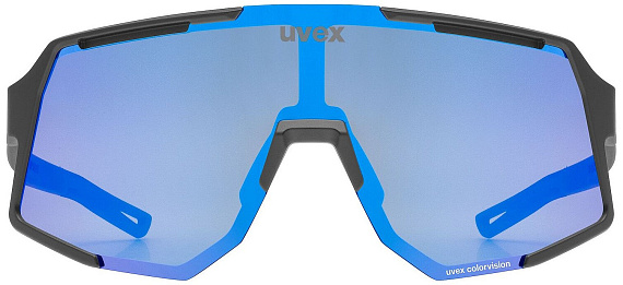 Очки Uvex Sequenze Cv Black Matt/Mir.Blue - Фото 2 большая