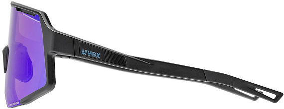 Очки Uvex Sequenze Cv Black Matt/Mir.Blue - Фото 4 большая
