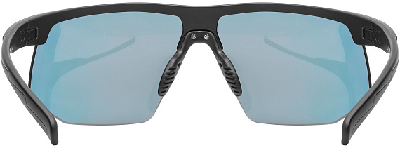 Очки Uvex Aerios Black Matt/Mir.Red - Фото 3 большая