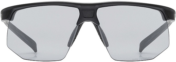 Очки Uvex Aerios V Black Matt/Smoke - Фото 2 большая