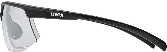 Очки Uvex Aerios V Black Matt/Smoke - Фото 4 большая