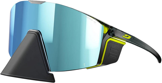 Очки Julbo Edge Cover Polar 4 Hd Black/Fluorescent Yellow - Фото 9 большая