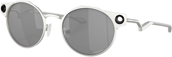Очки Oakley Deadbolt Satin Chrome/Prizm Black - Фото 1 большая
