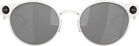 Очки Oakley Deadbolt Satin Chrome/Prizm Black - Фото 3 большая