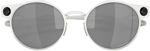 Очки Oakley Deadbolt Satin Chrome/Prizm Black - Фото 4 большая