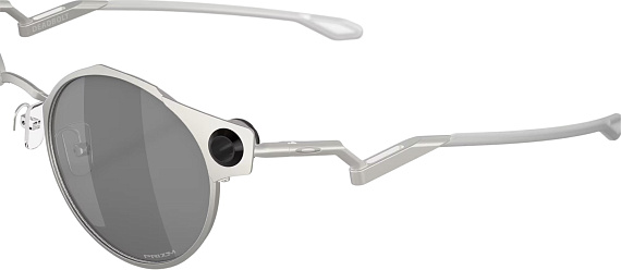Очки Oakley Deadbolt Satin Chrome/Prizm Black - Фото 6 большая