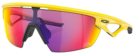 Очки Oakley Sphaera TDF Matte Yellow/Prizm Road - Фото 1 большая