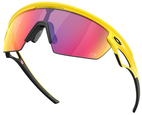 Очки Oakley Sphaera TDF Matte Yellow/Prizm Road - Фото 7 большая