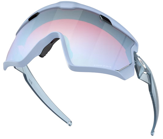 Очки Oakley Windjacket 2.0 	Matte Translucent Stonewash/Prizm Snow Sapphire - Фото 4 большая
